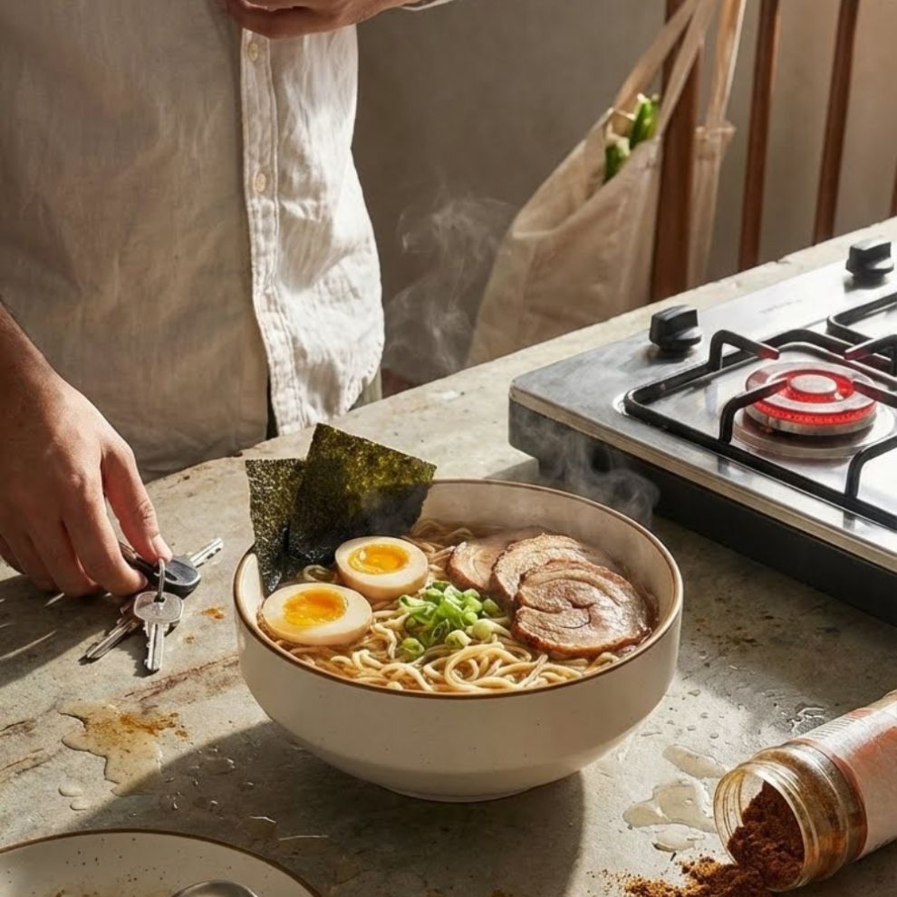 Arashite White Bowl - 750ml