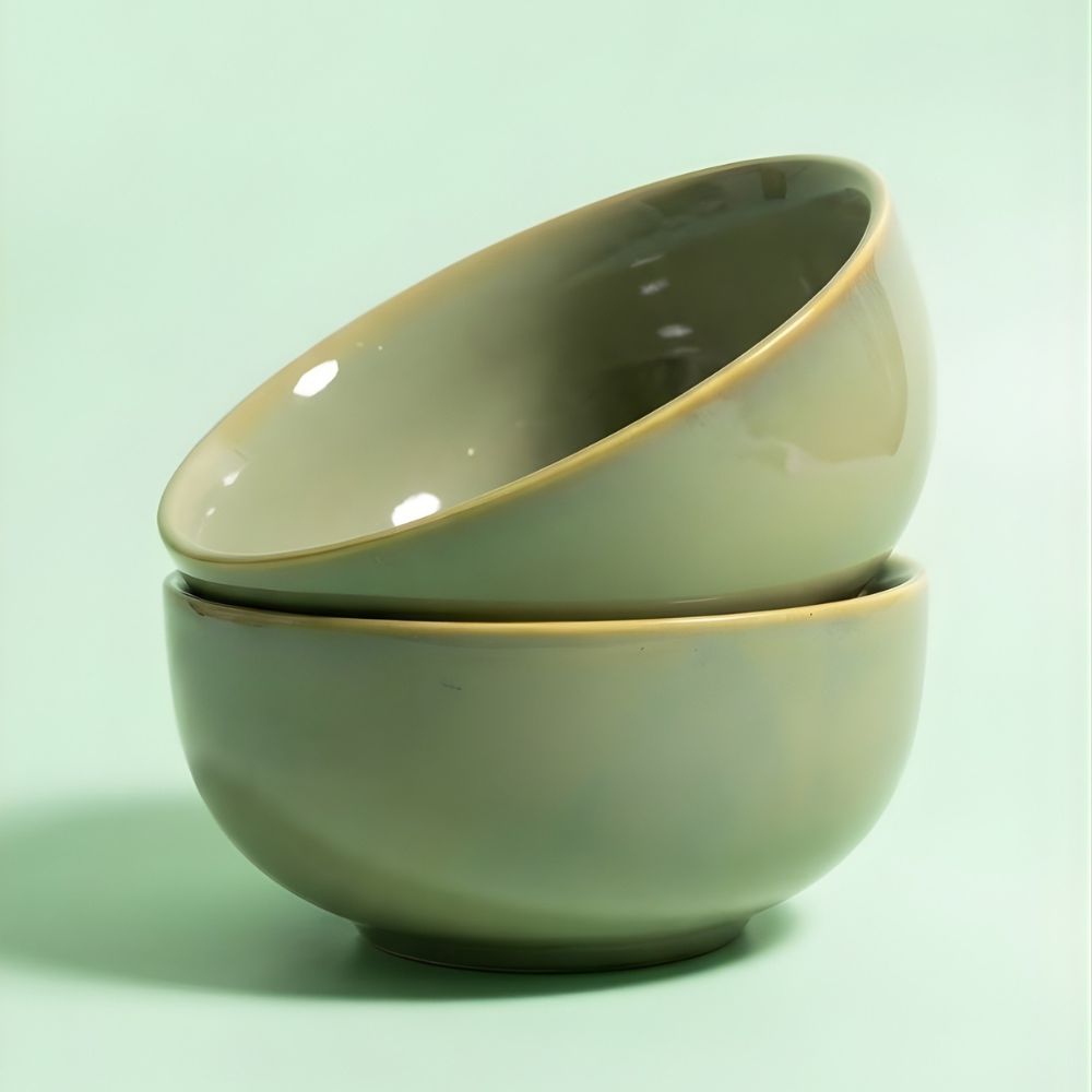 Basil Green Dinner Set