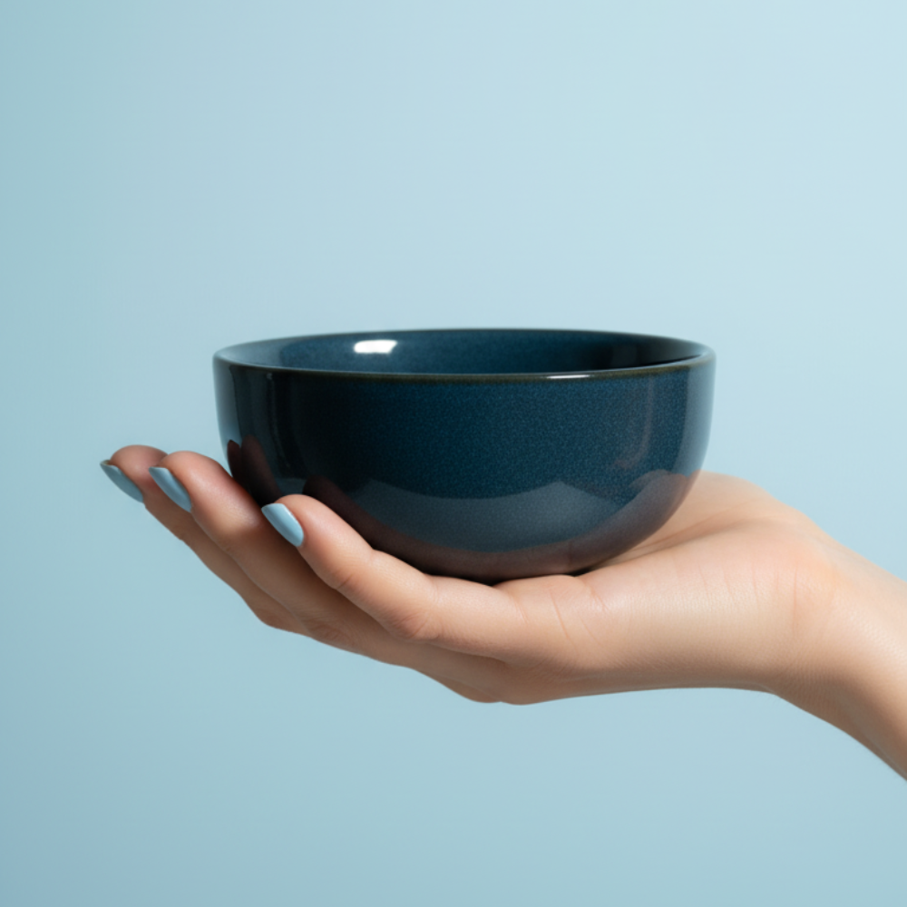 Berry Blue Side Serve Bowls