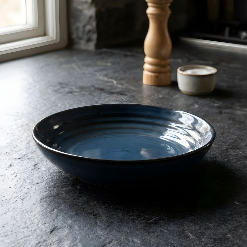 Berry Blue Pasta Plate - 650ml