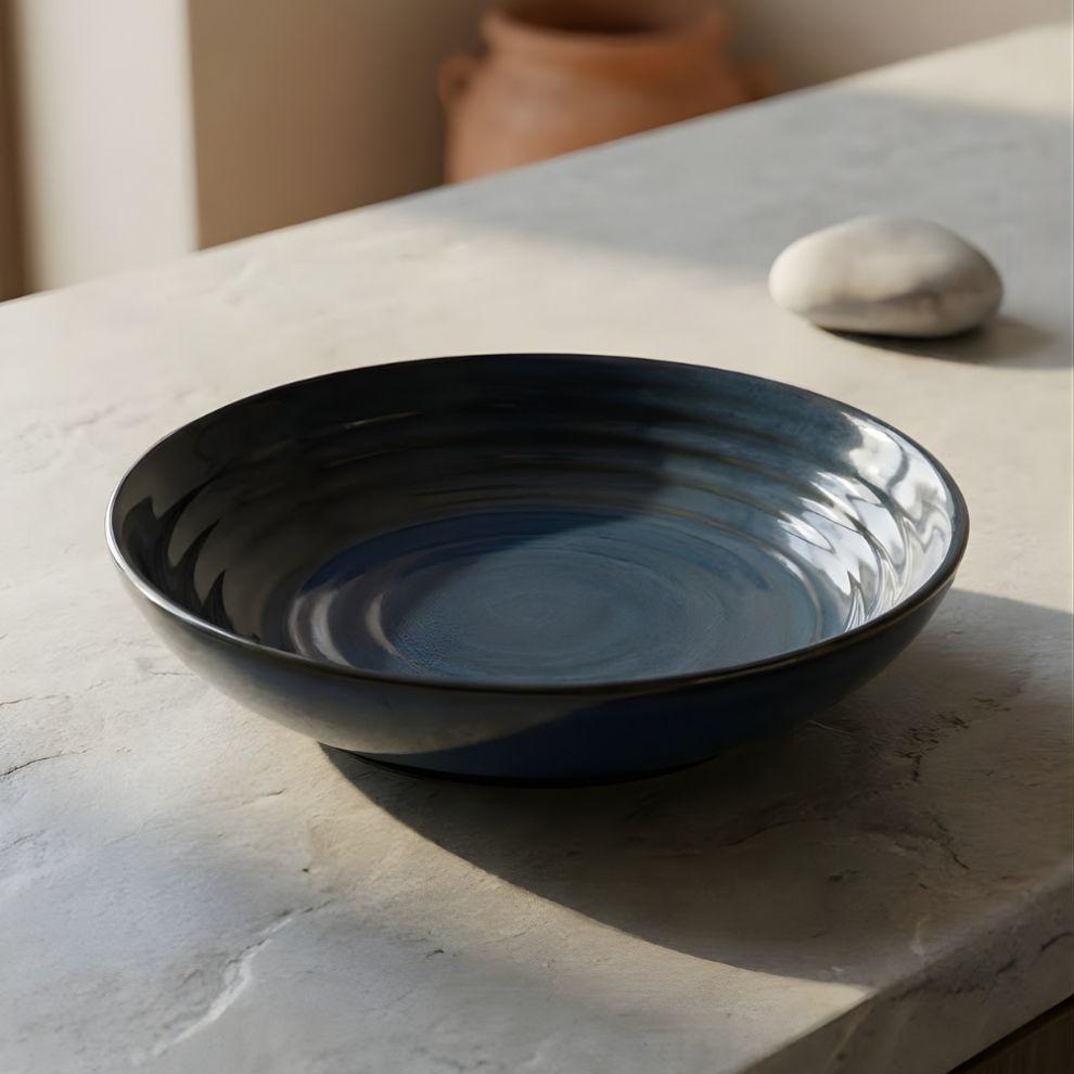 Berry Blue Pasta Plate - 650ml