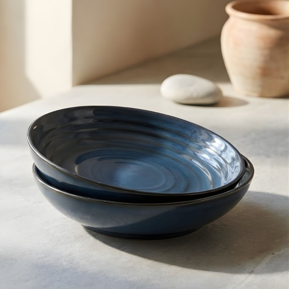 Berry Blue Pasta Plate - 650ml