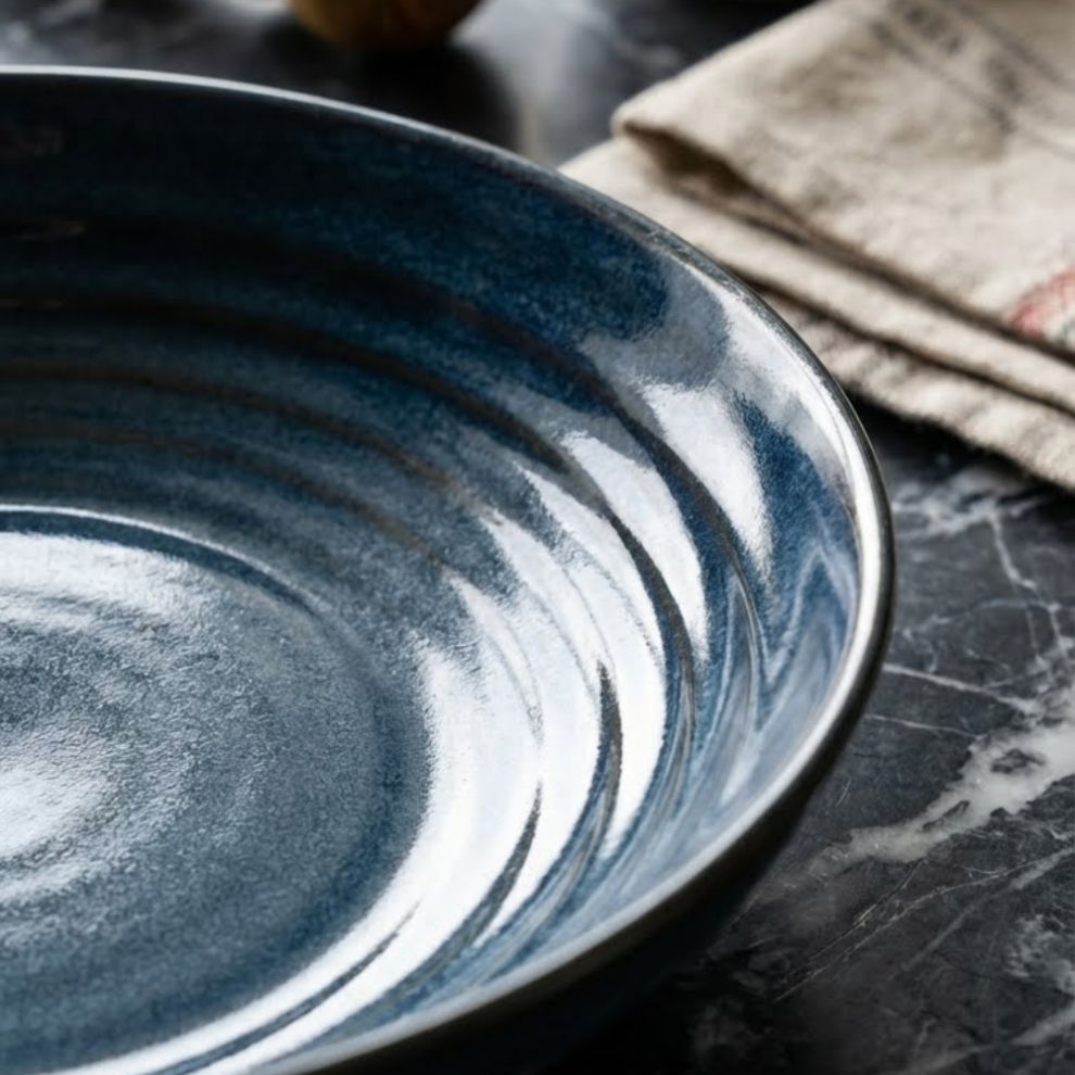 Berry Blue Pasta Plate - 650ml