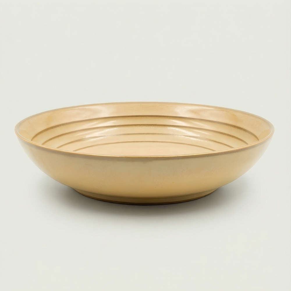Noce Brown Pasta Plate - 500ml