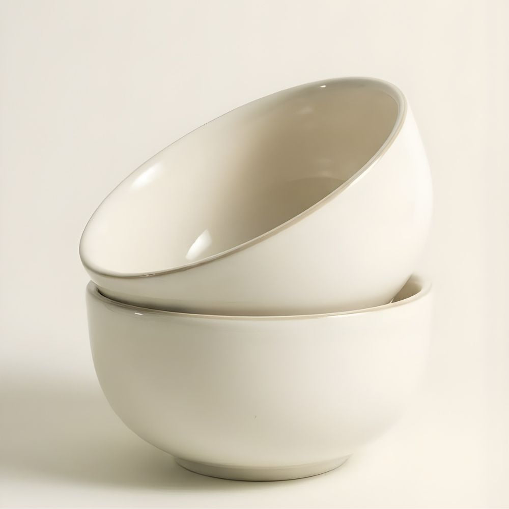 Ricotta White Dinner Set