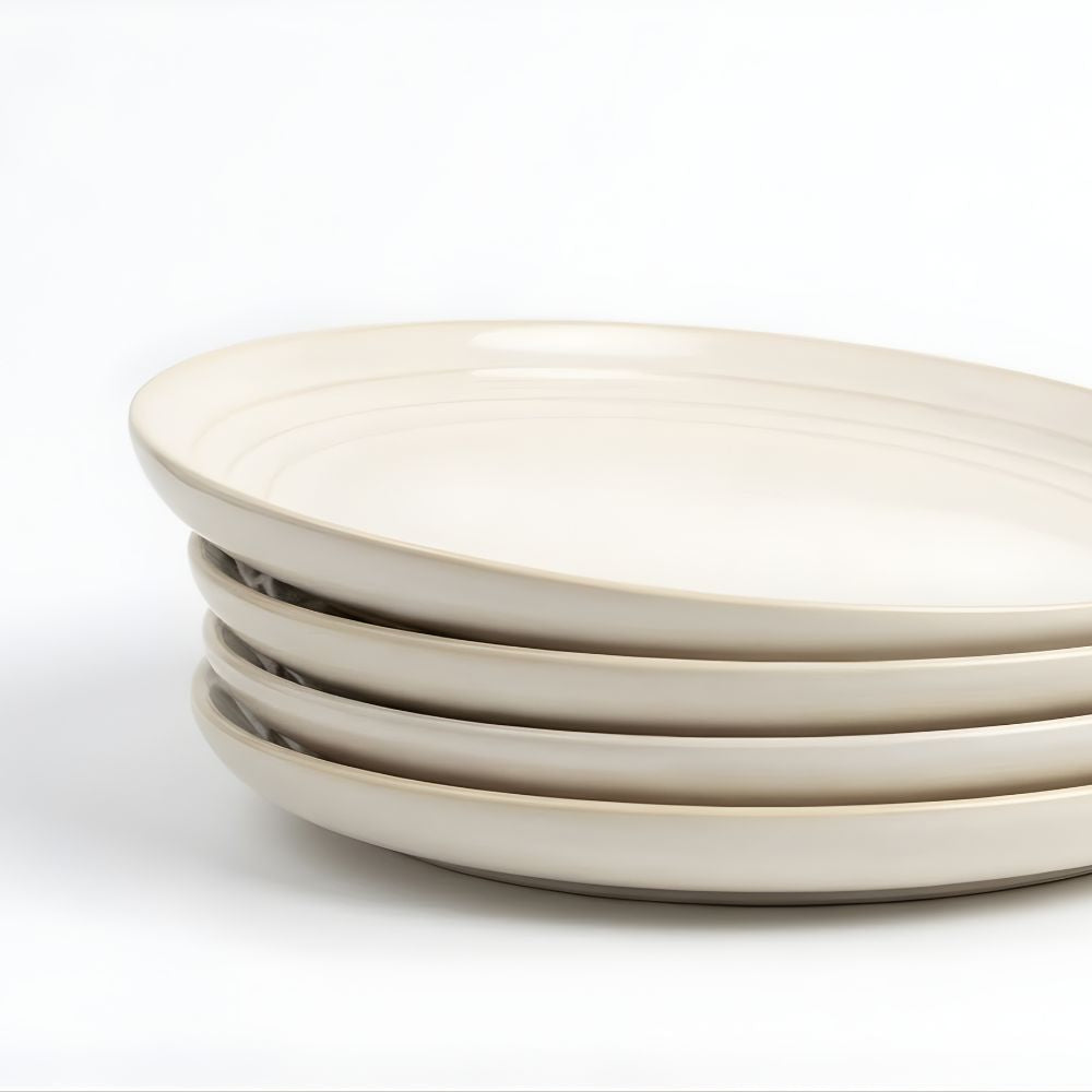 Ricotta White Dinner Set
