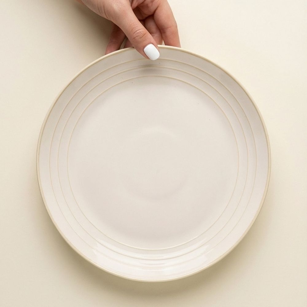 Ricotta White Dinner Set