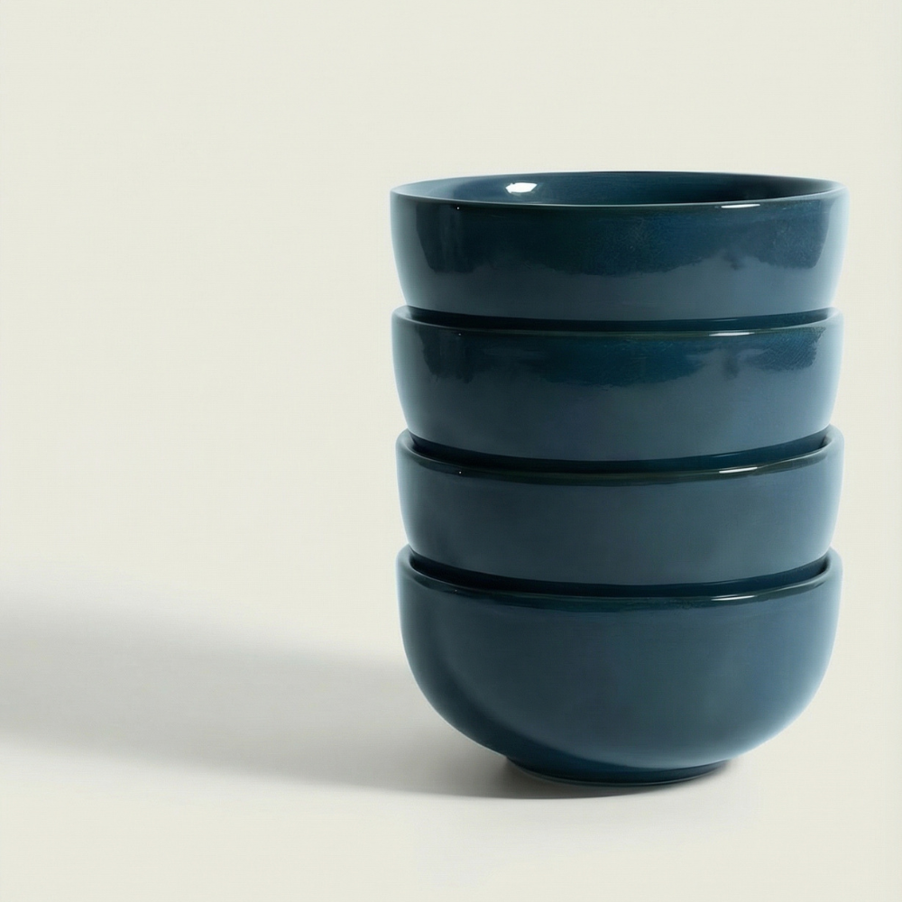 Berry Blue Side Serve Bowls